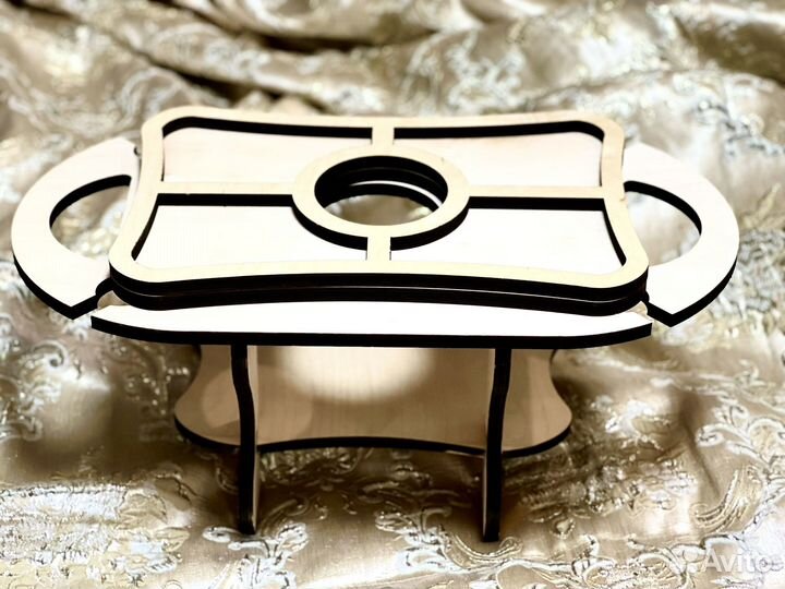 Винный столик менажница