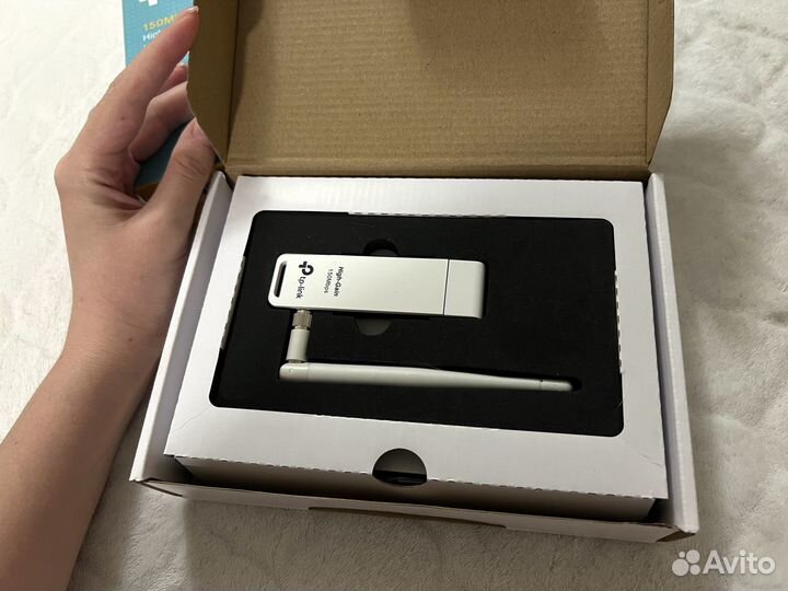 Wi-Fi адаптер TP-link TL-WN722N USB 2.0