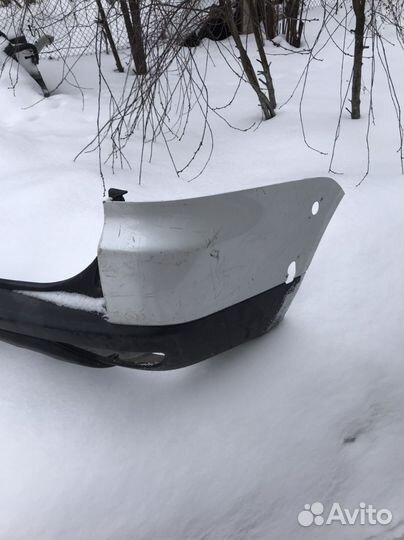 Задний бампер pajero sport