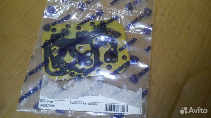 Прокладка корпуса клапанов кпп Scania 2421224