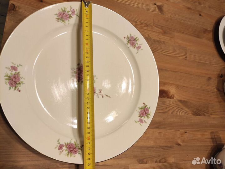 Блюдо большое, тарелки СССР