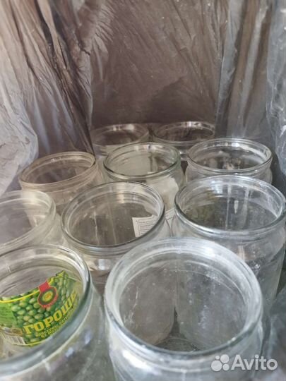Банки стеклянные 3 литра 700 литров
