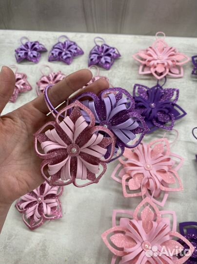 Новогодние украшения из фоамирана