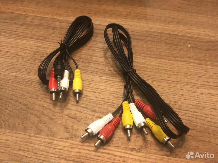 Провода 3RCA – 3RCA (колокольчики)