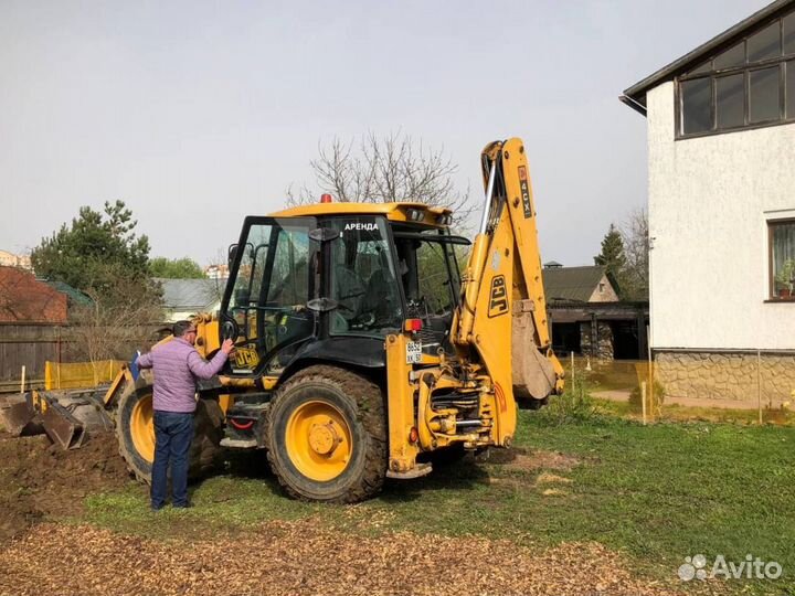 Аренда спецтехники, экскаватор погрузчик jcb 3cx