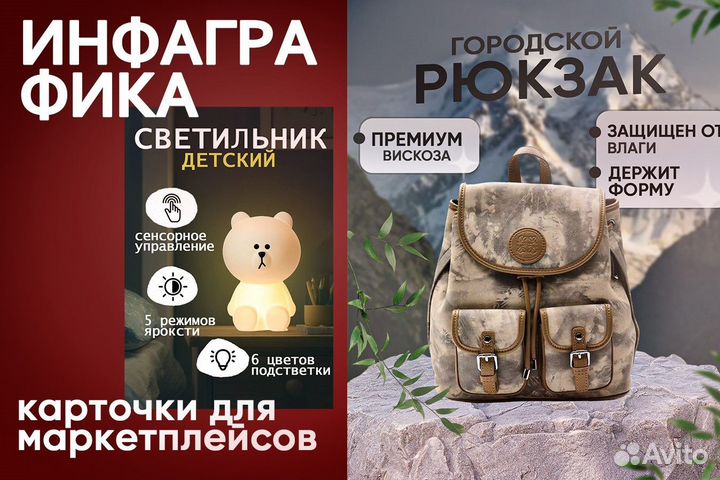 Карточки для маркетплейсов
