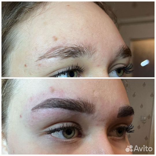 Наращивание ресниц и брови