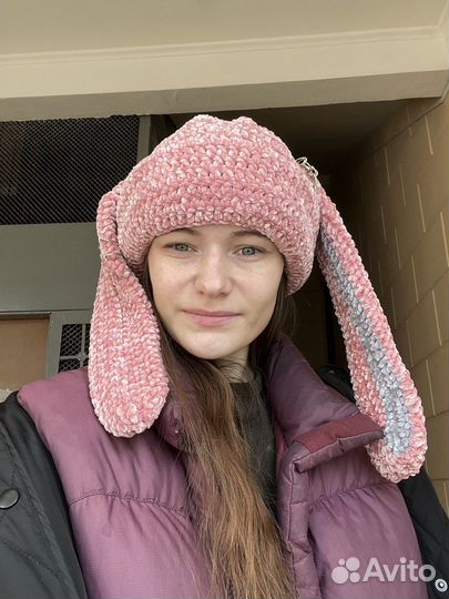 Вяжу плюшевые шапки, балаклавы, шарфы