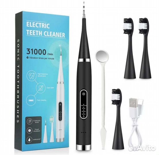 Ультразвуковые зубная щетка и скалер 2 в 1