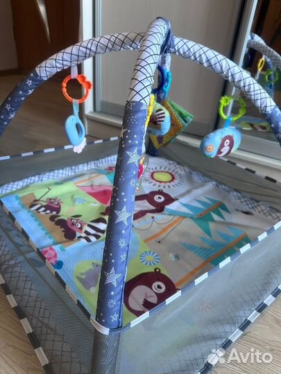 Развивающий игровой коврик-манеж