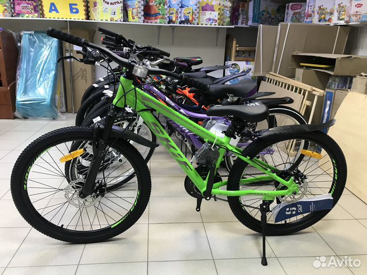 Велосипед горный 24 Disc Алюминий Рост 125-150см