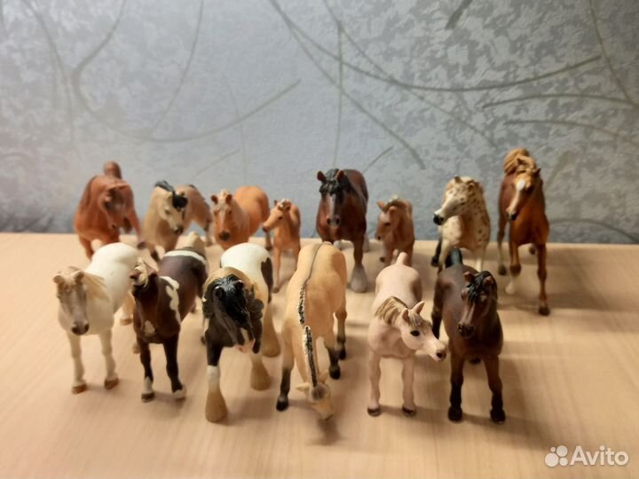 Лошади schleich, collecta, mojo
