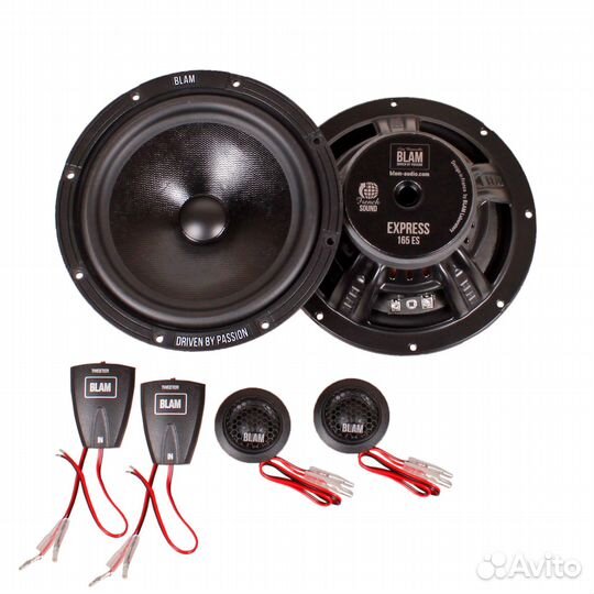 2-х компонентные динамики blam 165 ES (2 Ом.)