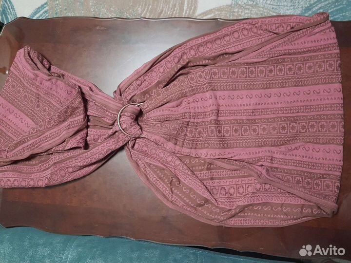 2 слинга: на кольцах ellevill 0+ и Mums era Aqua