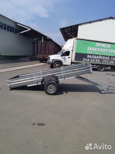 Прицеп мзса 817717 (3.5*1.5м). Оцинкованный