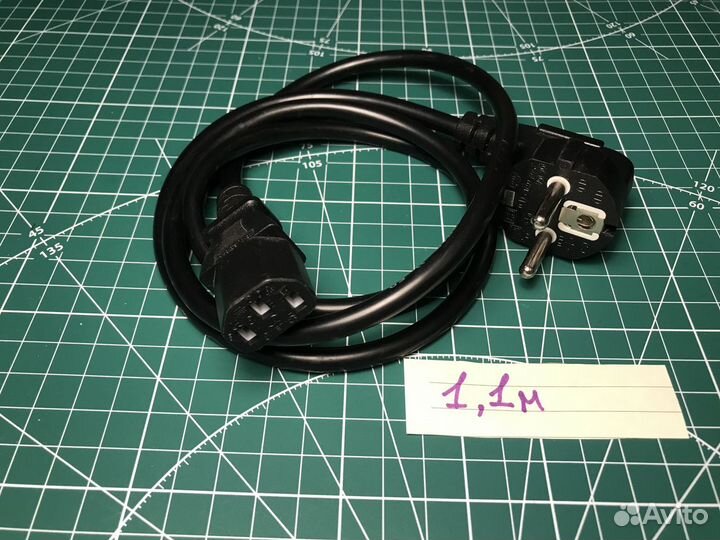 Сетевой шнур, для пк, компьютера, монитора