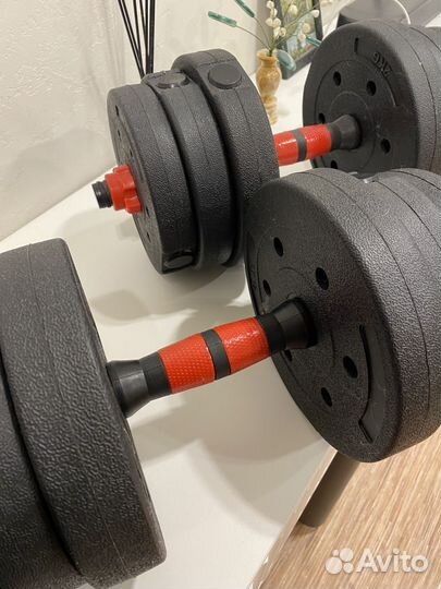 Гантели разборные