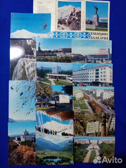 Набор открыток СССР 70х гг