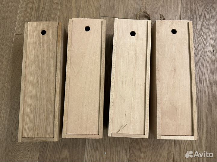 Деревянная Коробка для вина