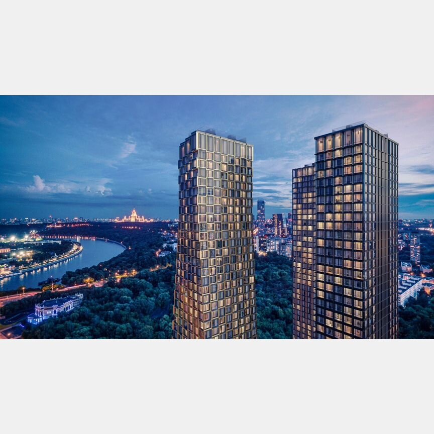 1-к. квартира, 60,1 м², 4/41 эт.