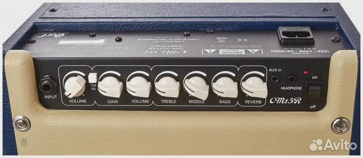 Гитарный комбоусилитель 15 Вт Cort CM15R-EU-DB