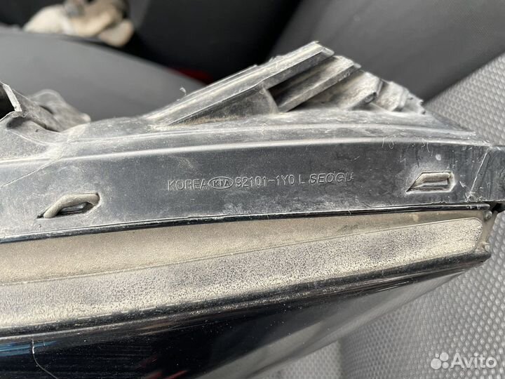 Передние фары Kia Picanto 2