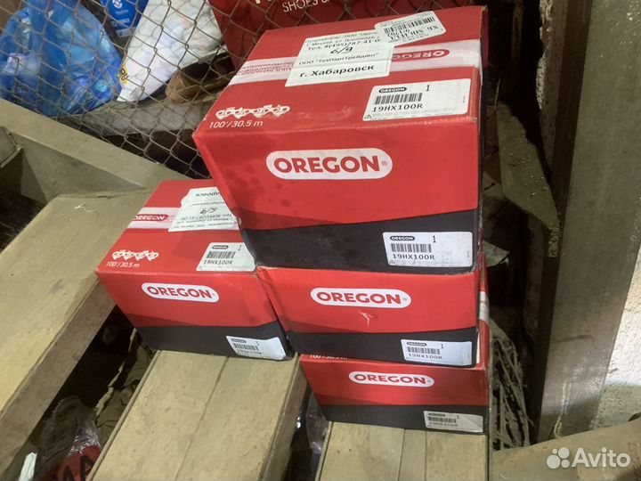 Цепь пильная Oregon 18HX100R в бухте