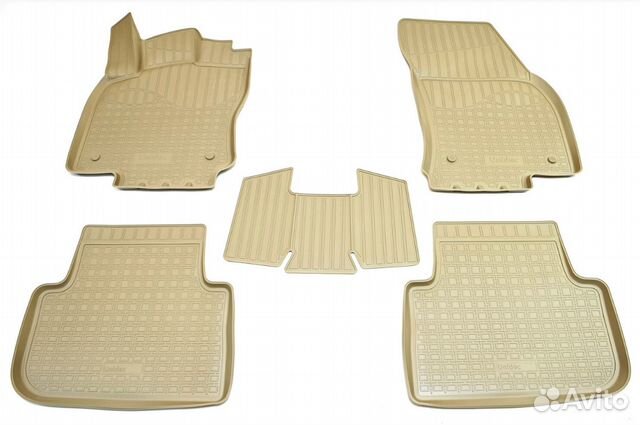Коврики в салон Volkswagen Tiguan 2 (2016-н.в) Беж