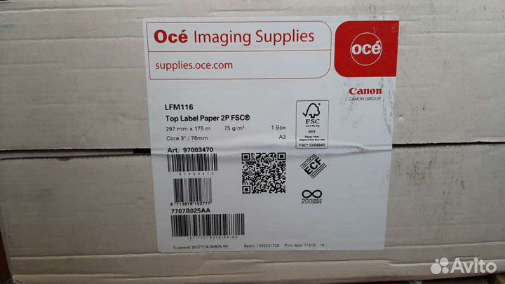 Рулонная инженерная бумага LFM116