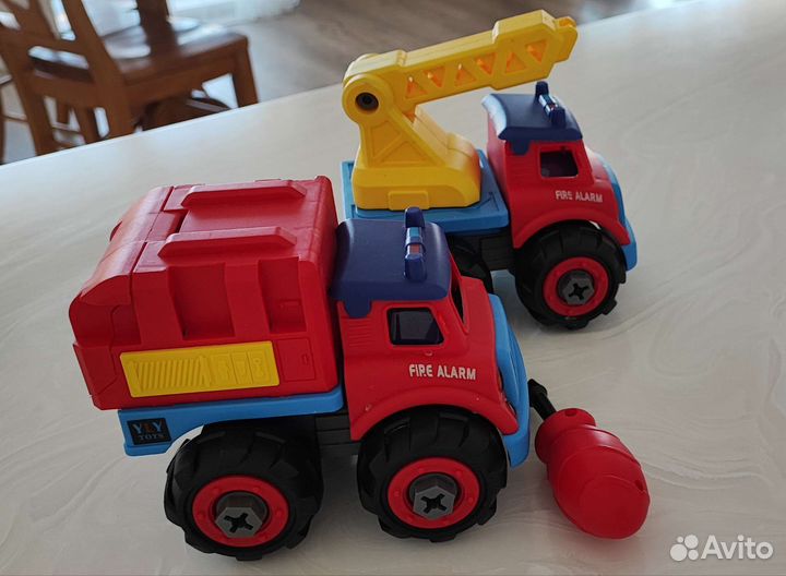 Машины конструкторы с отвёрткой