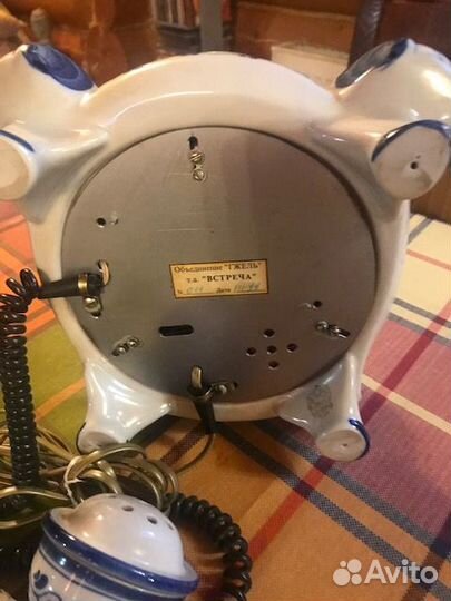 Гжель Коллекционный телефон