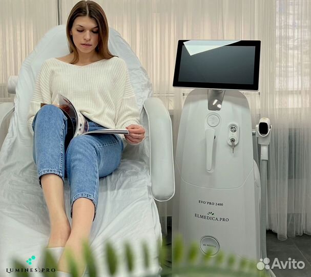 Диодный лазер для эпиляции Лю’минес макспро 2000вт