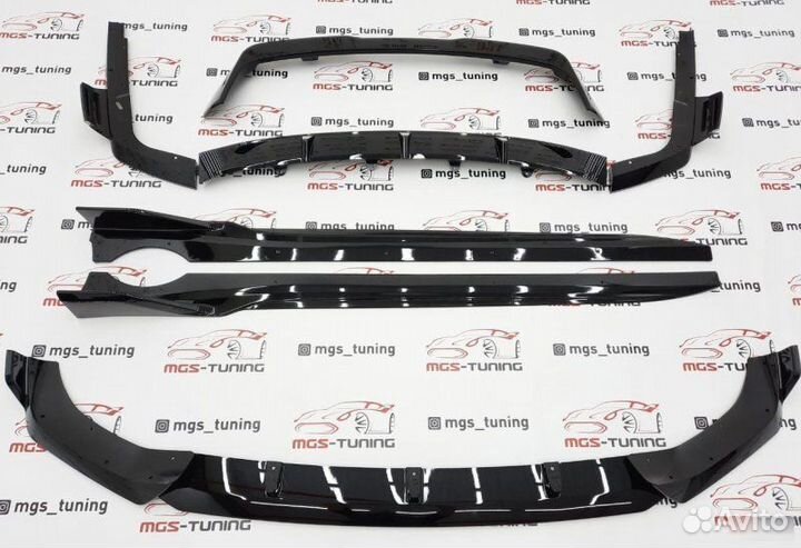 Полный комплект дооснащения BMW X7 G07 черный