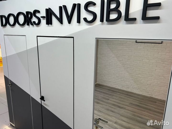 Скрытые межкомнатные двери под покраску