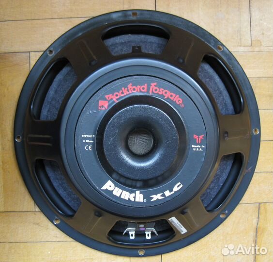 Мощные сабвуферные динамики Rockford Fosgate (сша)