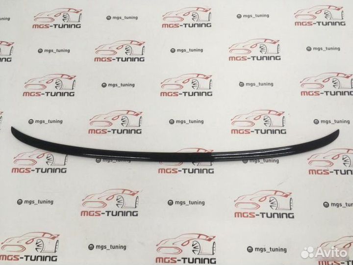 Спойлер черный M5 Style BMW 5 G30 (Тайвань)