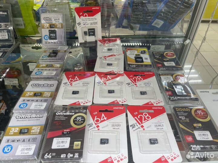 Флешка MicroSD 256gb DiGoldy 95mb/s