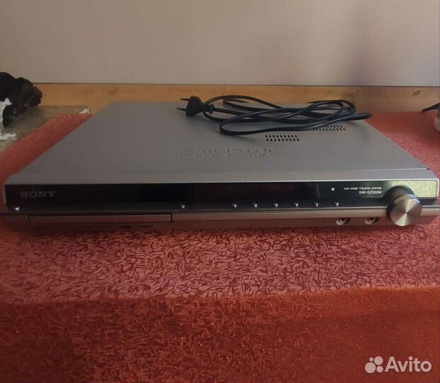 Dvd плеер от домашнего кинотеатра sony dav dz555m