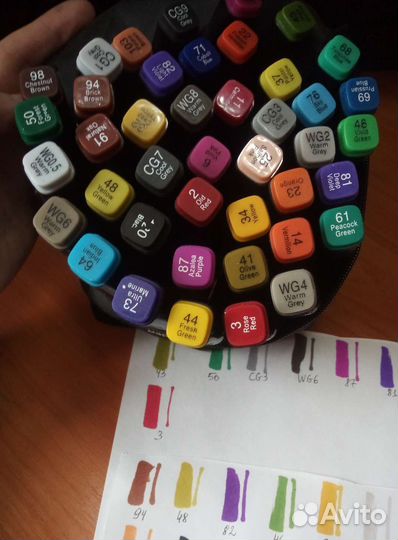Маркеры 70 штук
