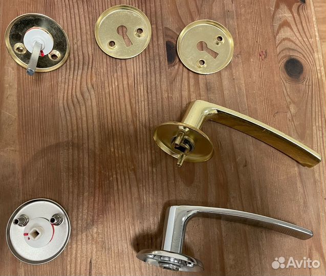 Ручка дверная, завертка, накладка на цилиндр