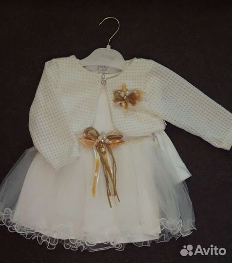 Платье для девочки 80 размер