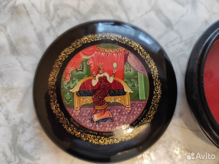 Шкатулка Сказка о мертвой царевне