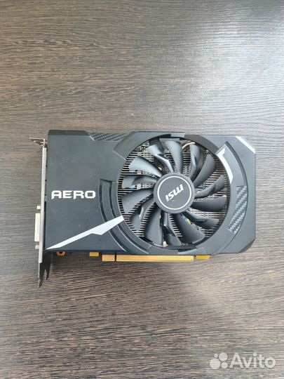 Видеокарта GTX 1060 3gb MSI aero ITX 3G OC