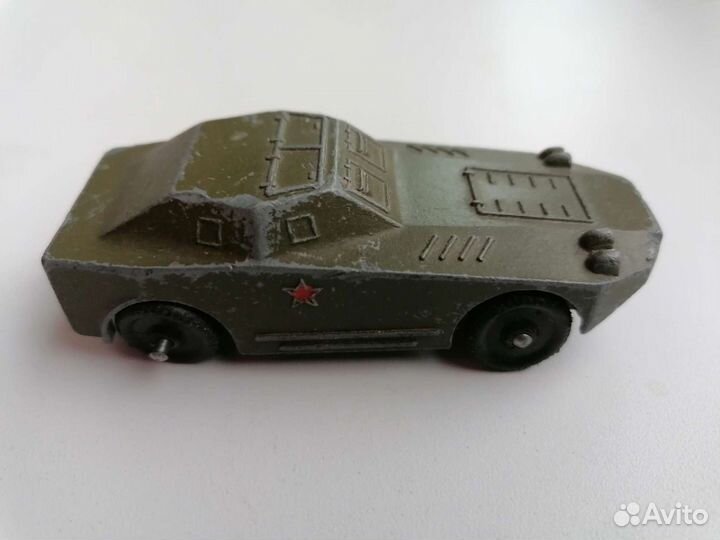 Оловянные солдатики машинки