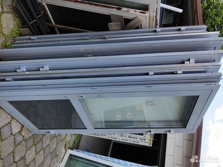 Дверь входная алюминиевая бу широкая большая