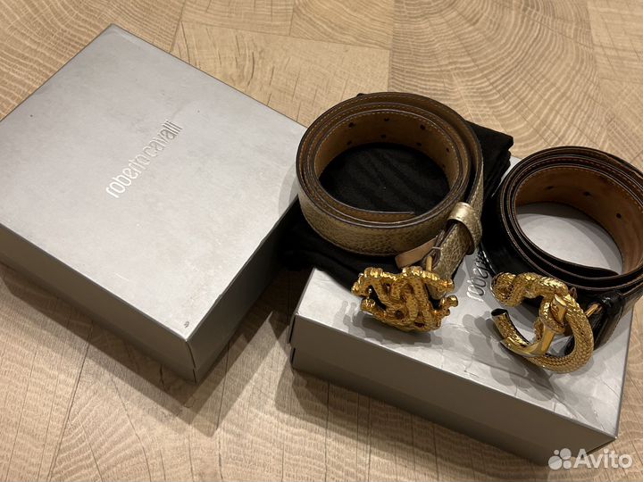 Ремень женский натуральная кожа roberto cavalli