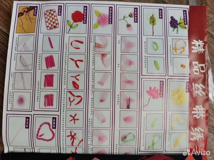 Набор для вышивки лентами