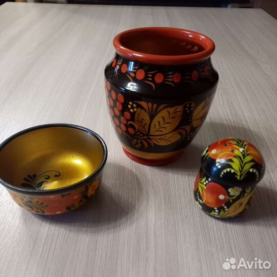 Посуда деревянная