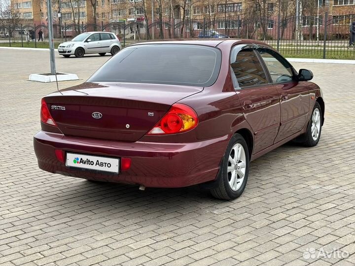 Kia Spectra 1.6 МТ, 2008, 288 000 км