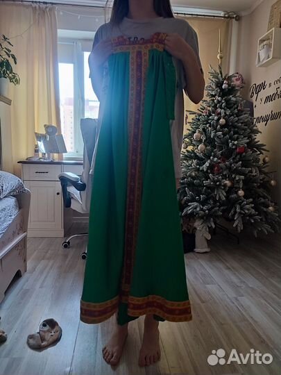 Русский народный костюм масленица